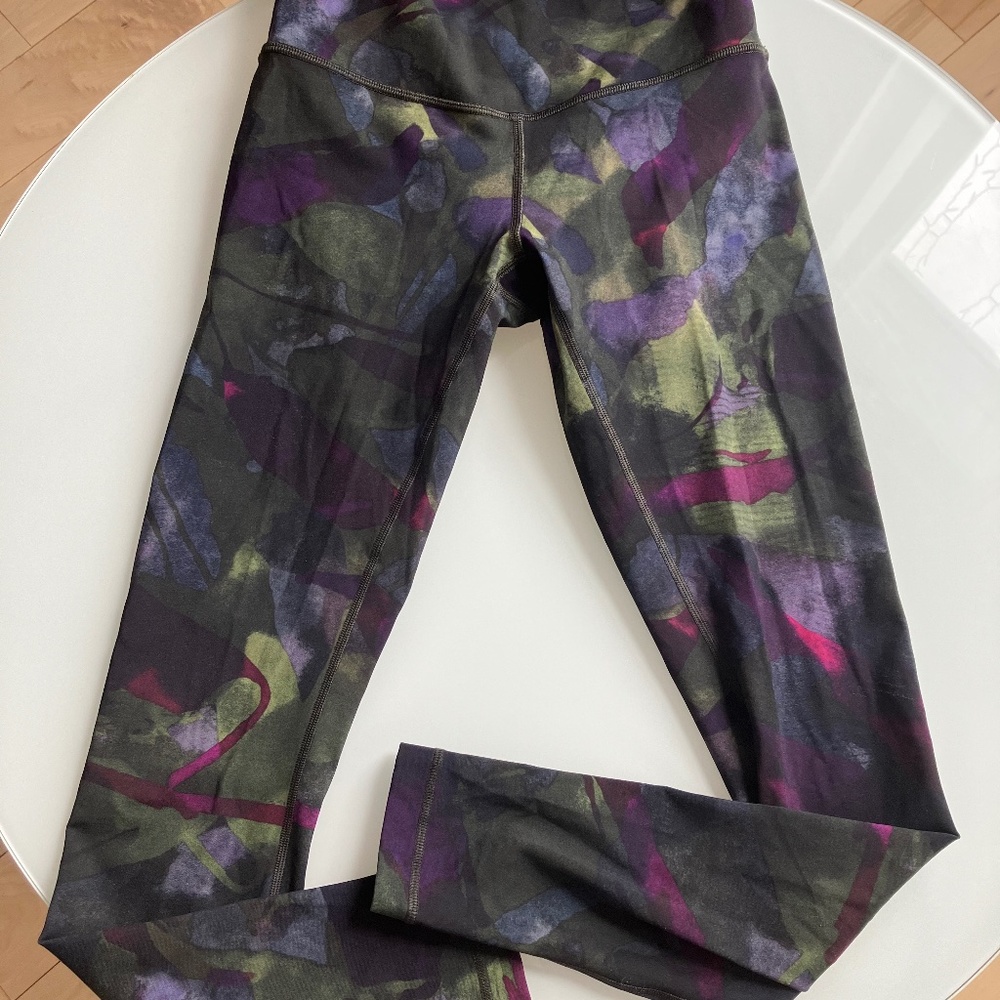 Lululemon Wunder Under Hi-Rise Tight 28" in Aura Dark Chrome